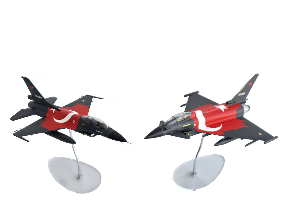 F-16 & EF-2000 Özel Koleksiyon Seti – 50. Yıl Özel Tasarım