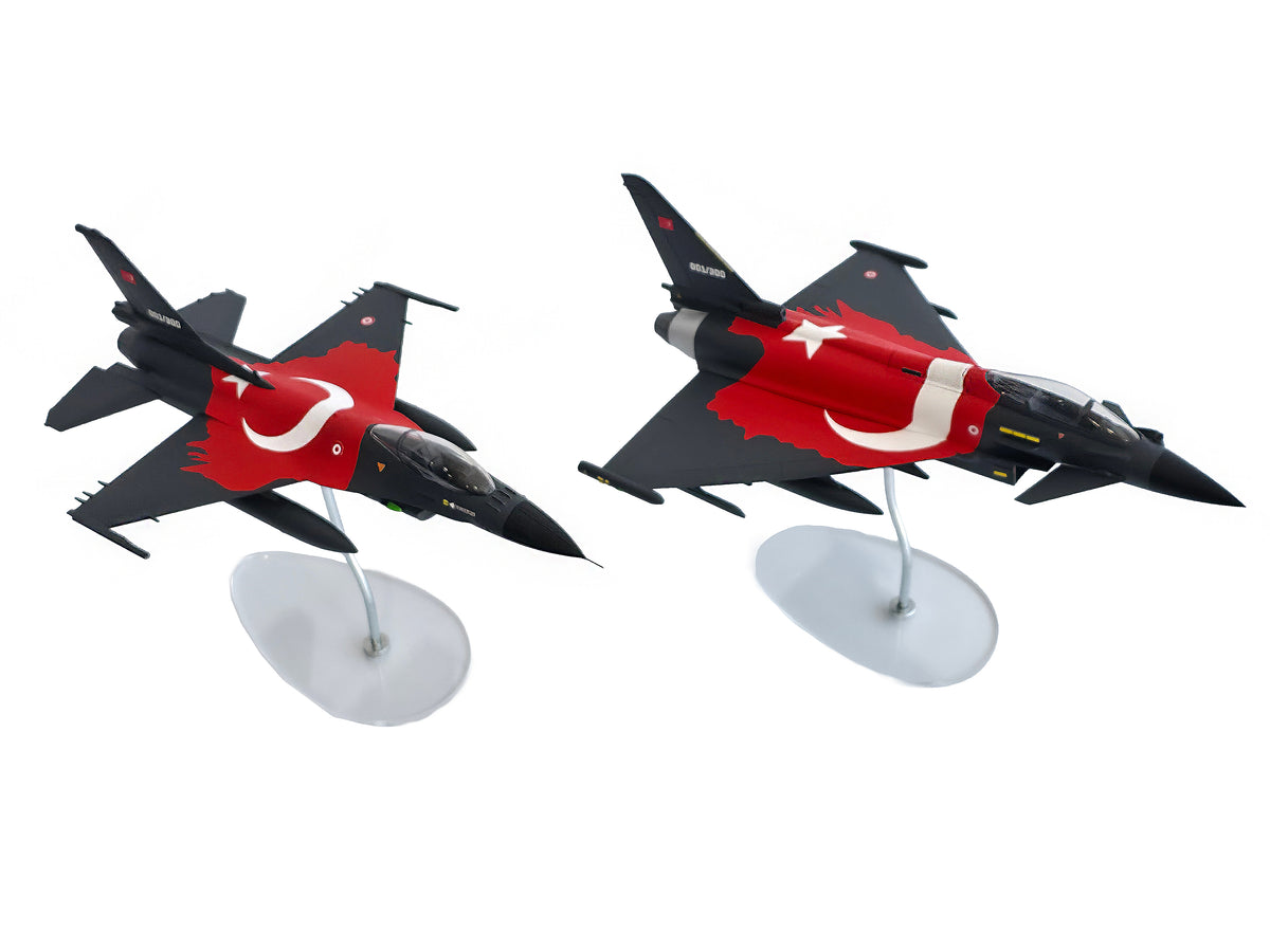 F-16 & EF-2000 Özel Koleksiyon Seti – 50. Yıl Özel Tasarım