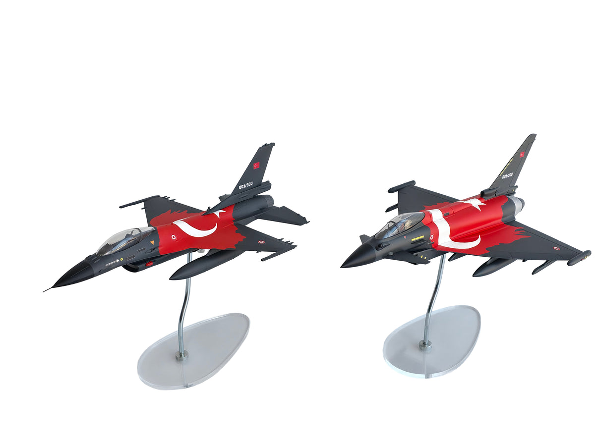 F-16 & EF-2000 Özel Koleksiyon Seti – 50. Yıl Özel Tasarım