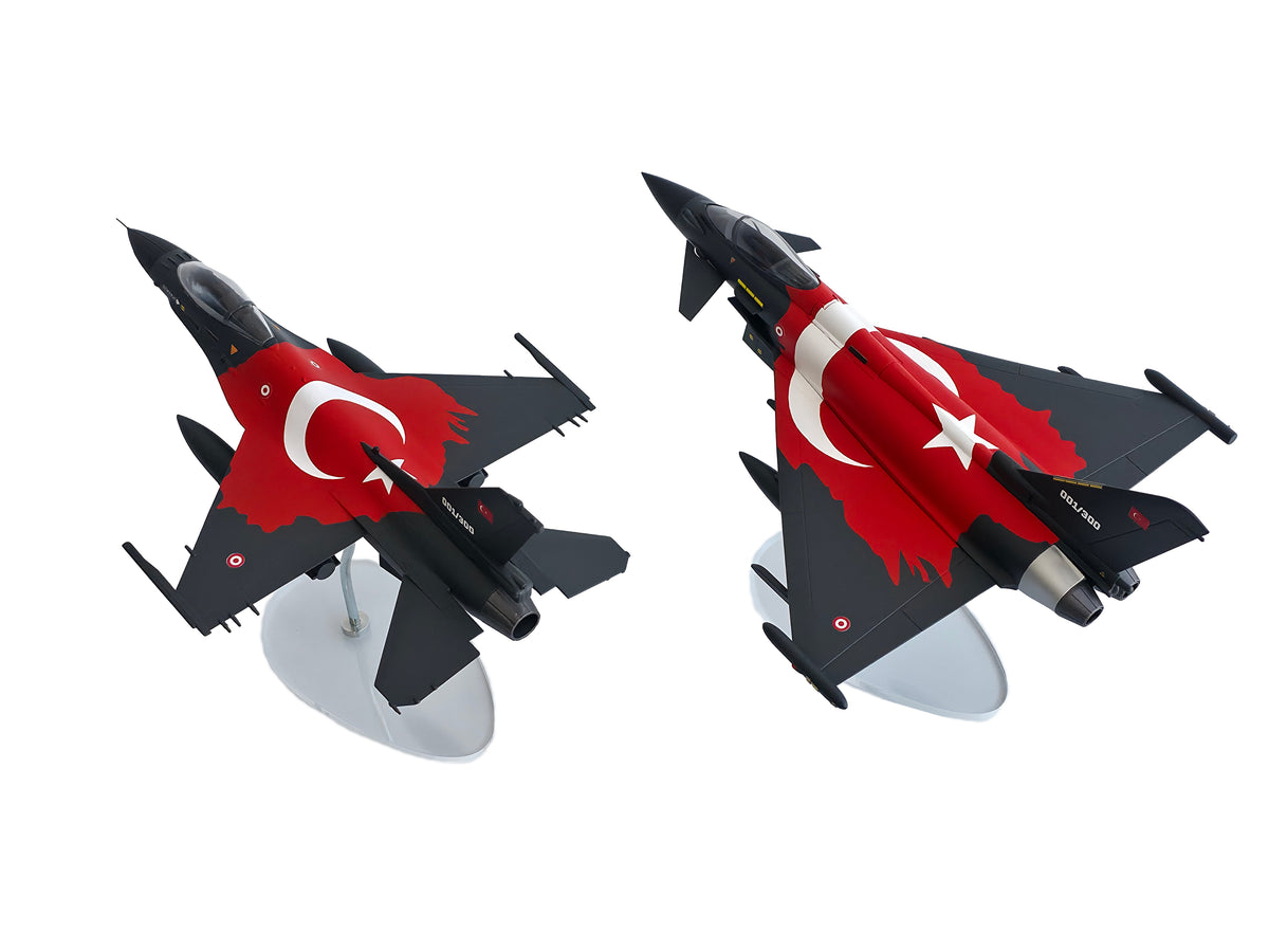 F-16 & EF-2000 Özel Koleksiyon Seti – 50. Yıl Özel Tasarım